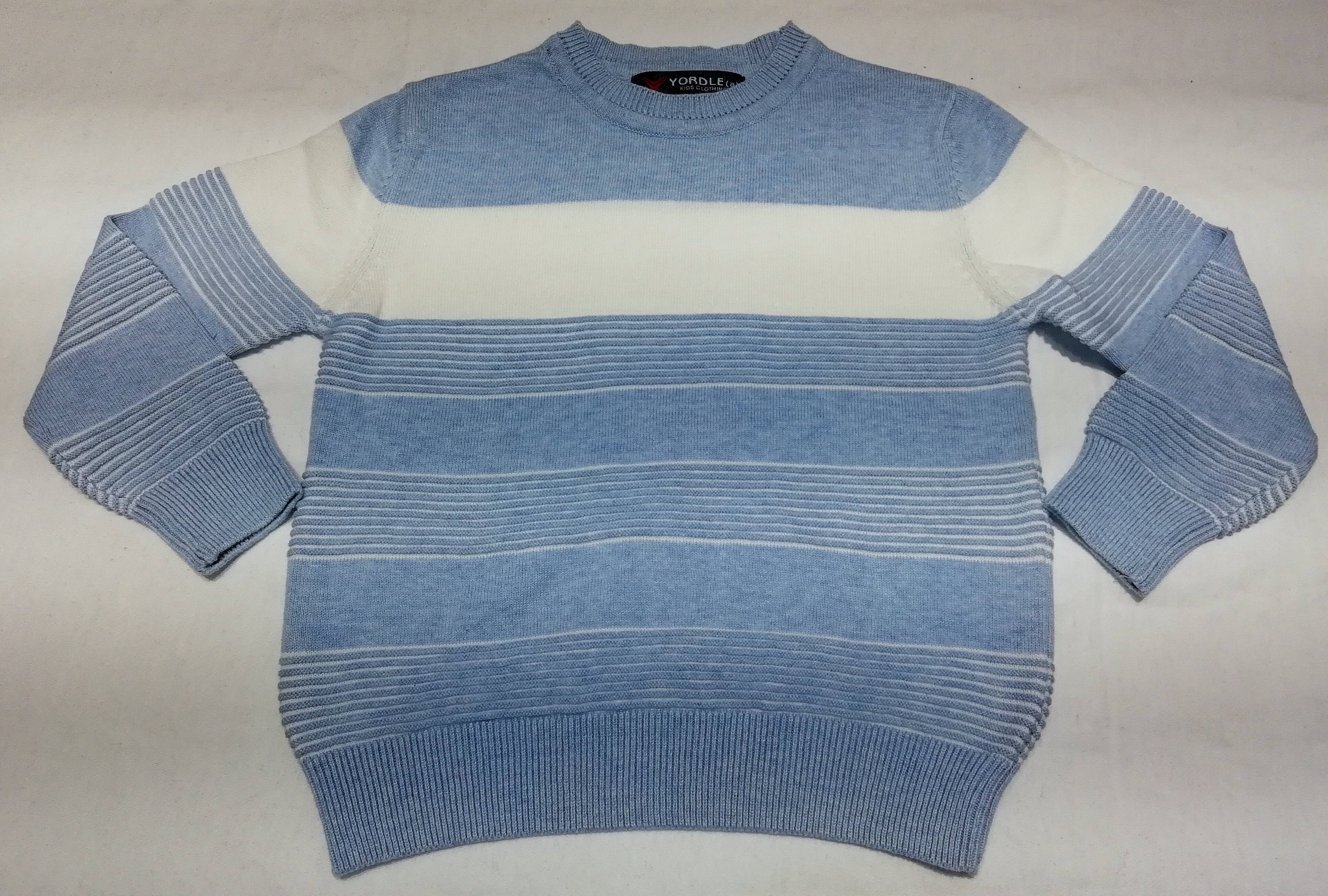 2 Colors Kids Stripes Pullovers