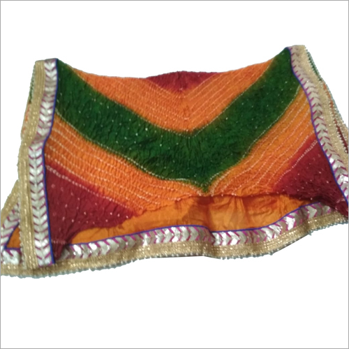 सिल्क बंधेज दुपट्टा