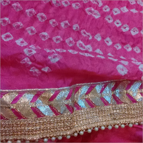 सिल्क बंदेज दुपट्टा