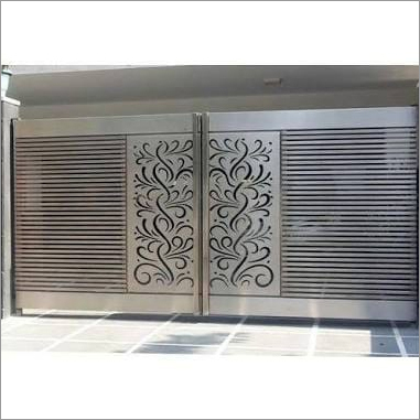 Designer Stainless Steel Gate