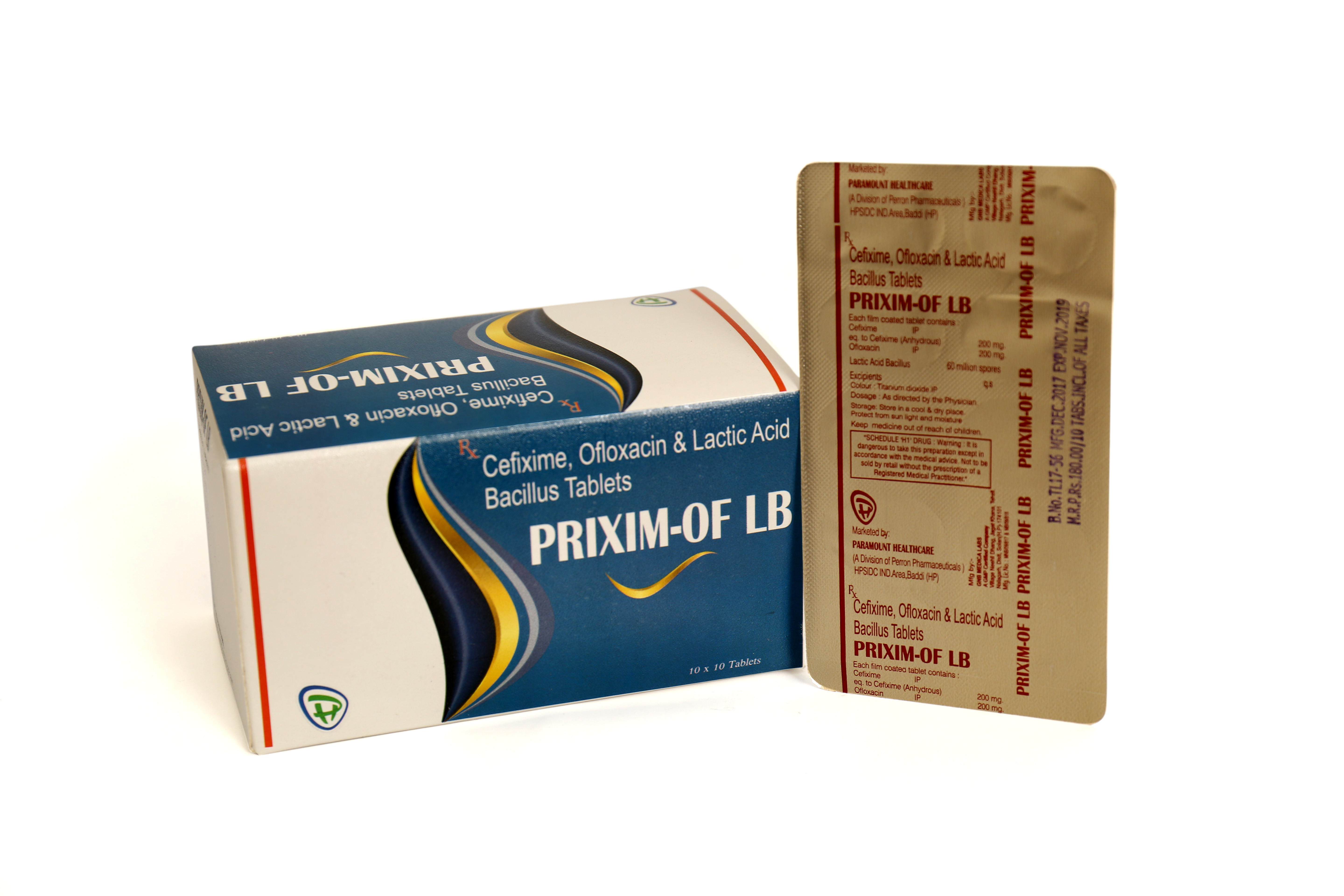 Cefixime Ofloxacin Tablets