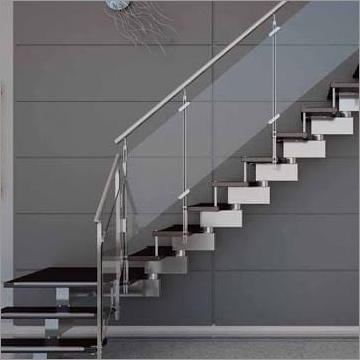 Stainless Steel Railing With Glass