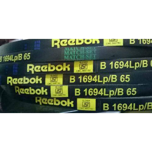 V Belts - Rubber Material, Black Color | Durable Performance for Efficient Power Transmission