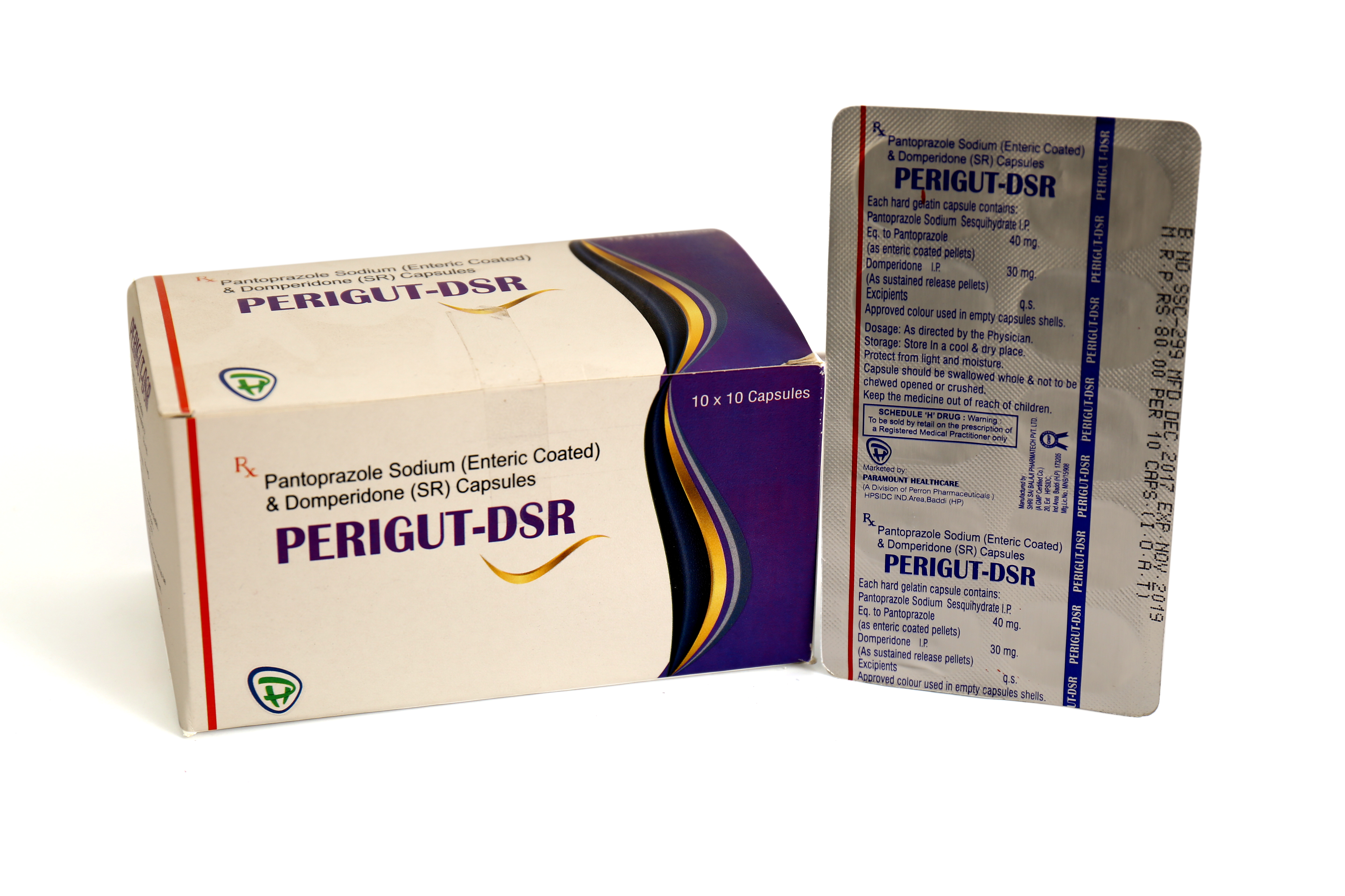 Pantoprazole Sodium & Domperidone Capsules