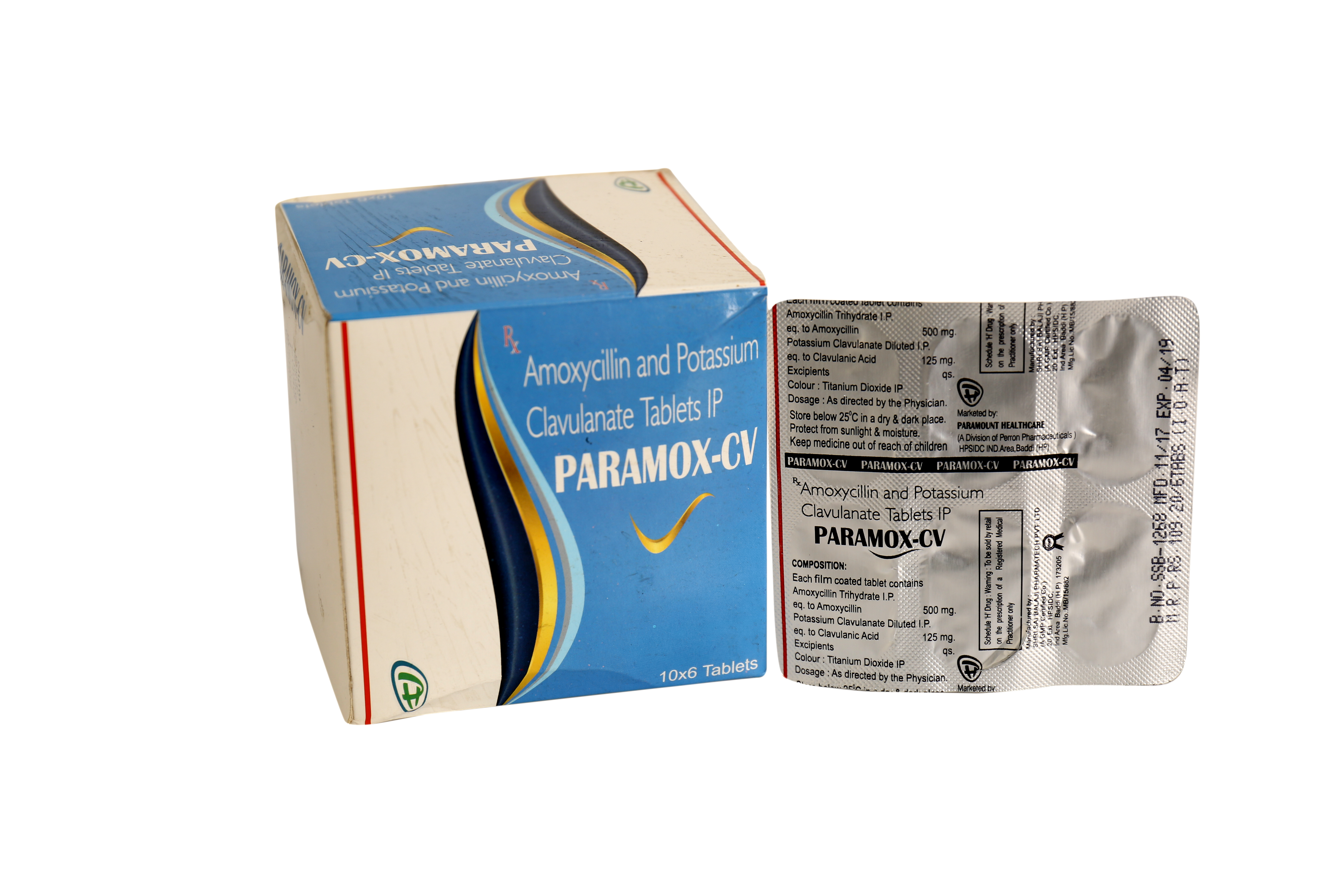 Amoxicillin & Potassium Clavulanate Tablets