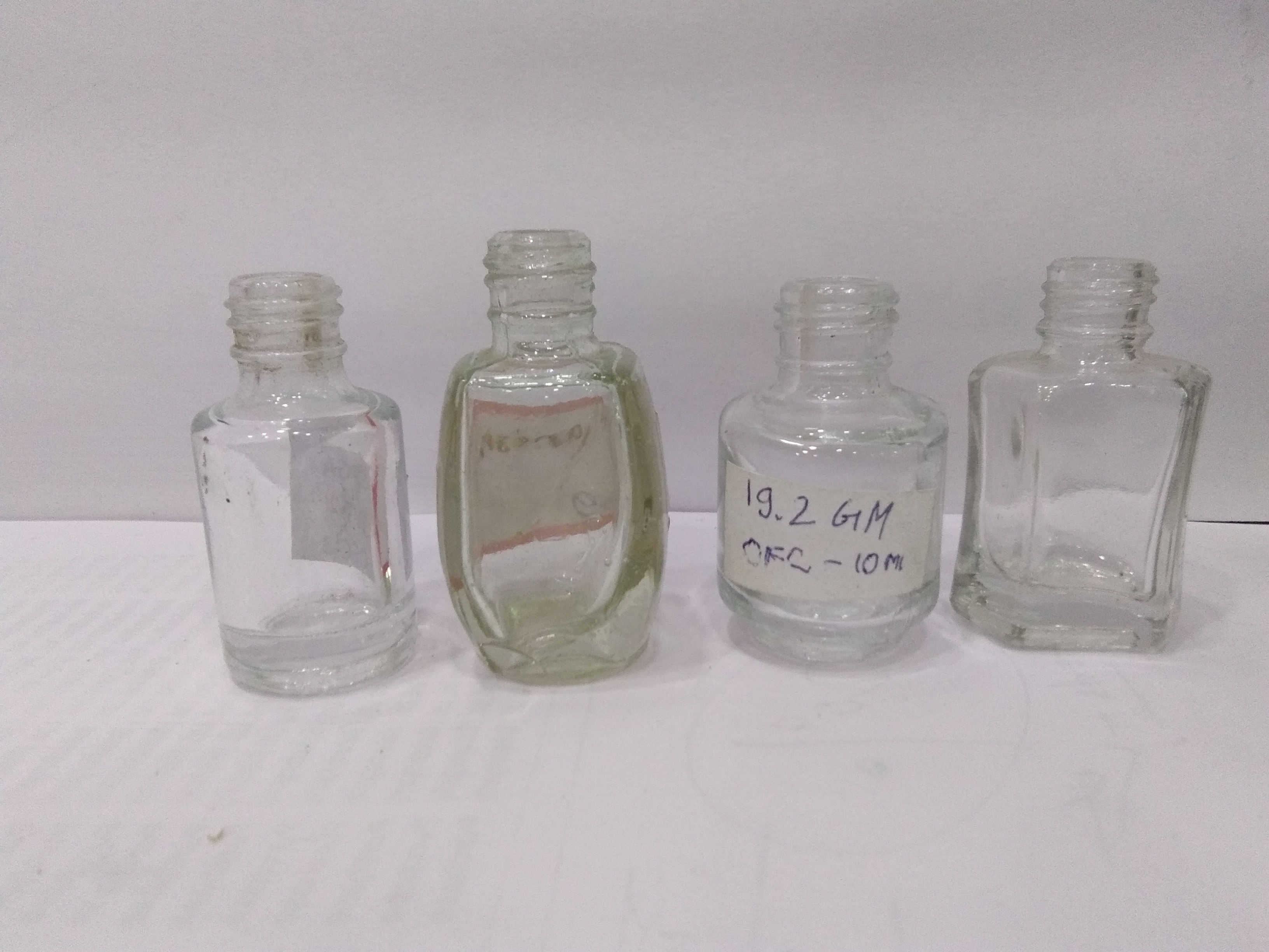 Transparent Nail Polish Bottle