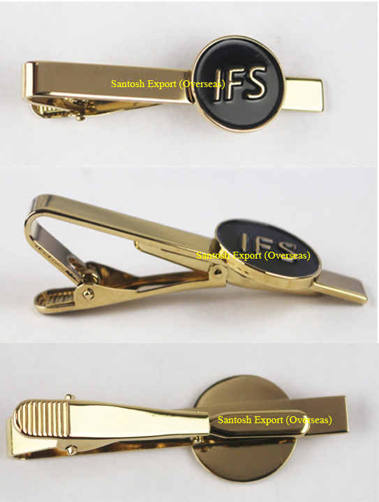 Tie Pins - Pure Brass, 20 Mm Size, 2 Mm Thickness | Customizable With Any Pms Color, Various Finishes, And 15 Attachment Types For Versatility