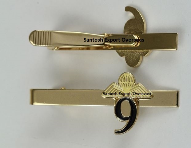 Tie Pins - Pure Brass, 20 Mm Size, 2 Mm Thickness | Customizable With Any Pms Color, Various Finishes, And 15 Attachment Types For Versatility