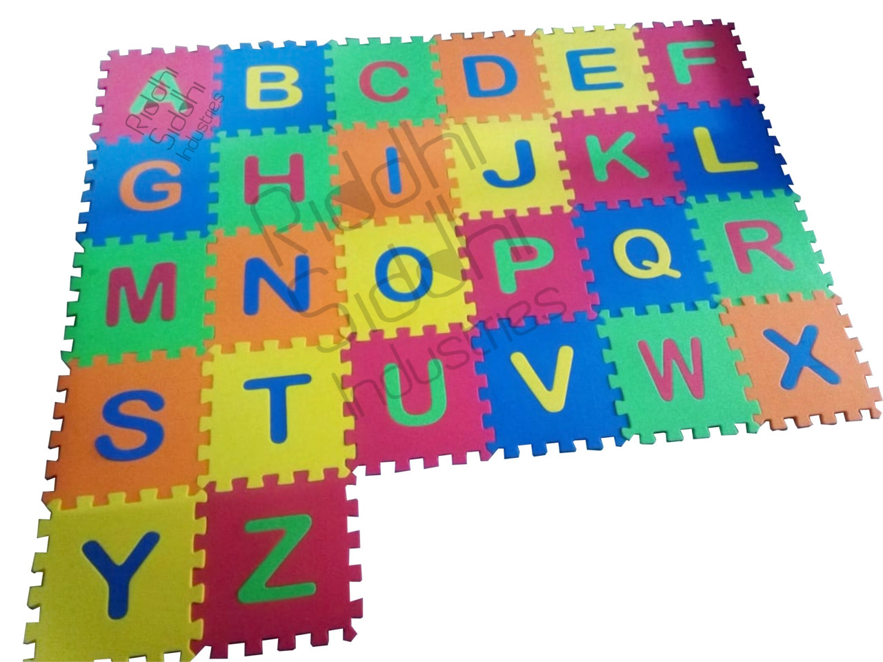 Alphabatical Mat Use: Floor