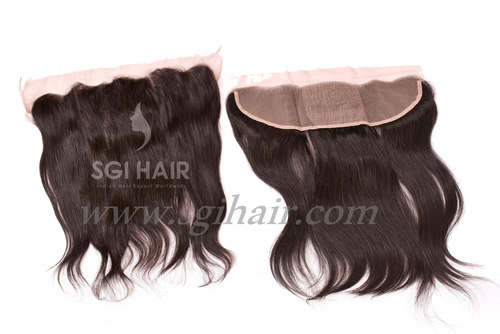 Lace Frontal Wig - 14" to 22" Natural Color, Soft Texture, No Tangling, High Quality Swiss Lace, Baby Hair Available, Remy Human Hair