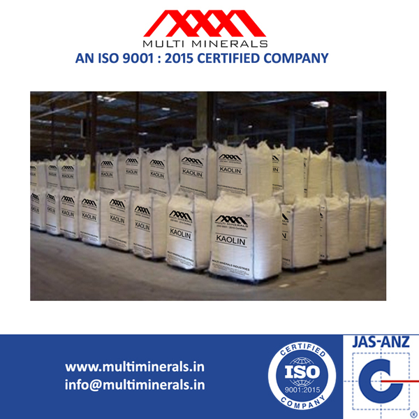 Rubber Grade Kaolin Powder - Megafil-501 500 Mesh, White Platy Powder | Iso 9001:2018 Certified, Ideal For Rubber Manufacturing Applications