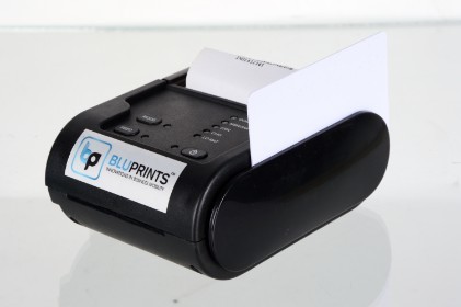 Bluetooth Thermal Printer With Magnetic Swipe Card Reader Black Print Speed: 75mm/sec Mm/m