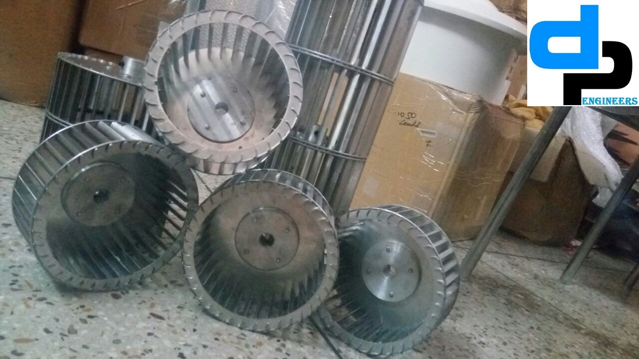 Sisw Centrifugal Blower - 280 Mm Diameter X 100 Mm Width | High Efficiency Airflow, Durable Design