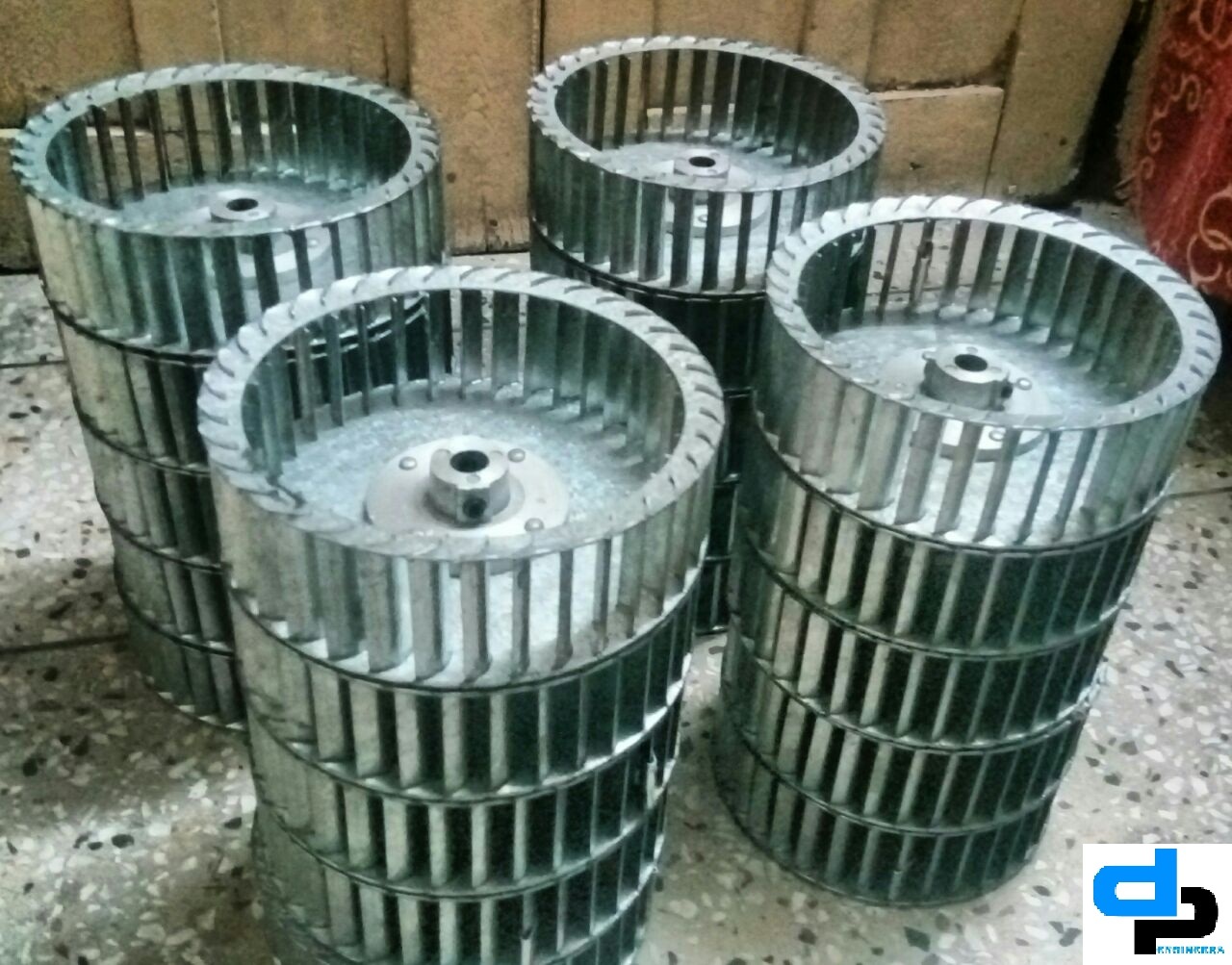 Sisw Centrifugal Blower - 280 Mm Diameter X 100 Mm Width | High Efficiency Airflow, Durable Design