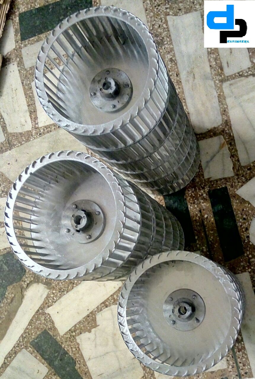Sisw Centrifugal Blower - 280 Mm Diameter X 100 Mm Width | High Efficiency Airflow, Durable Design