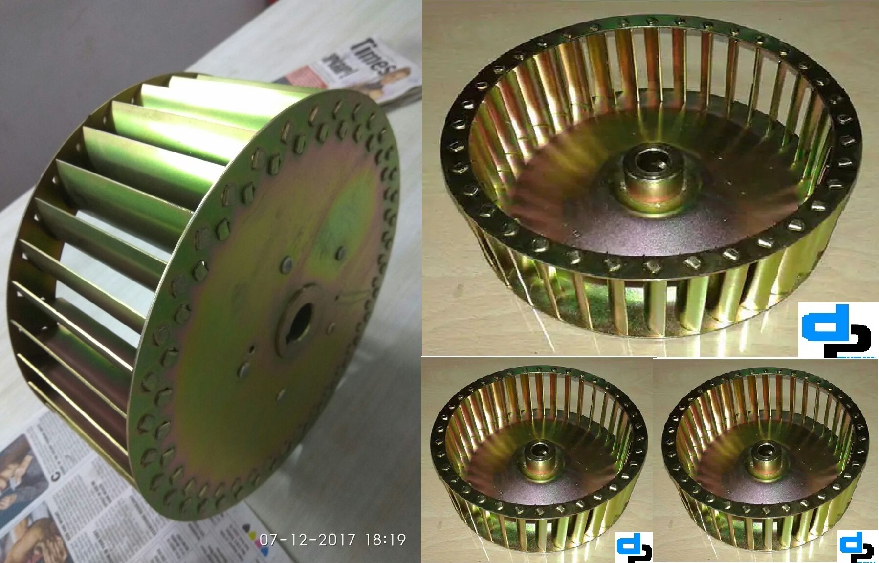 Sisw Centrifugal Blower 250 Mm X 75 Mm