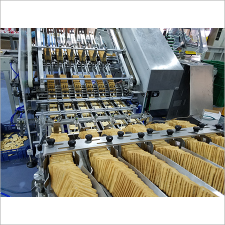 On-Edge Wrapping Biscuit Feeder Capacity: 60-1000 Kg/Hr