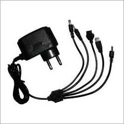 Mobile Charger - Nylon Braided Cable, 80x50x30 mm, Six Ports, 100g | Compact Design, Fast Charging, Shock Resistant, Supports Multiple Devices