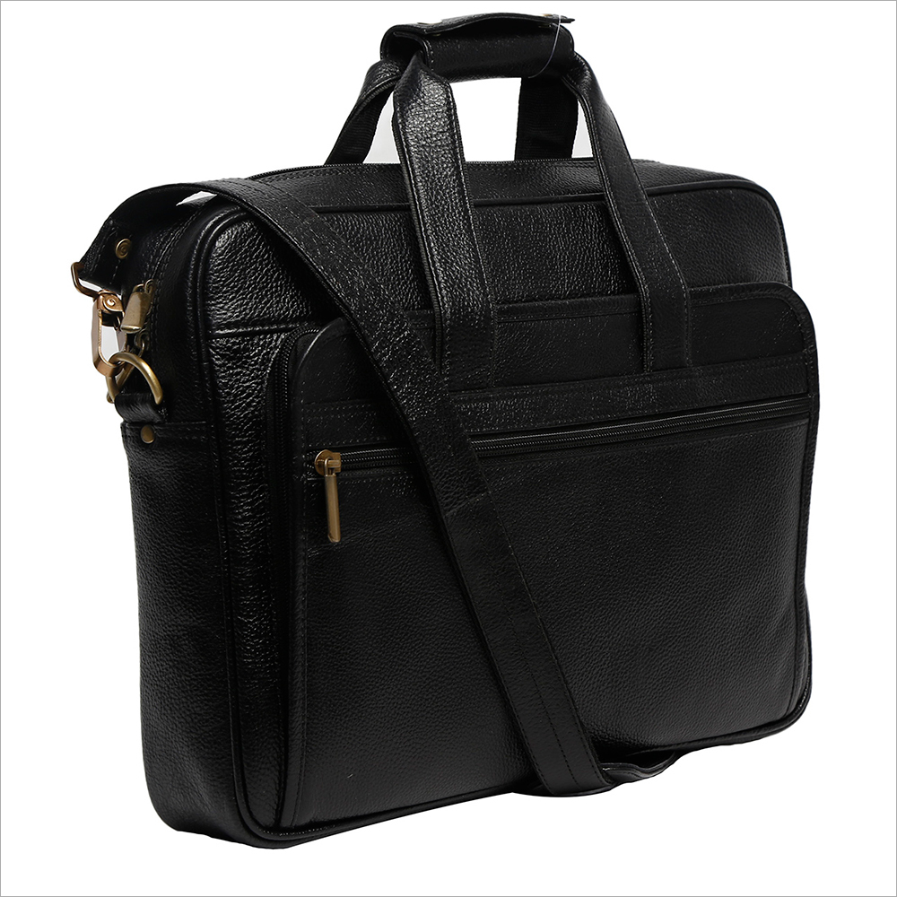 Laptop Office Bag - Durable Nylon Fabric, Spacious 15-inch Compartment , Water-resistant Design With Multiple Pockets