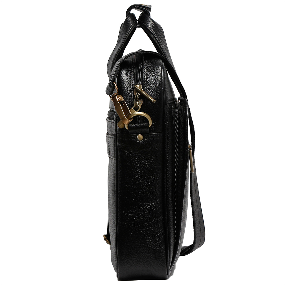 Laptop Office Bag - Durable Nylon Fabric, Spacious 15-inch Compartment , Water-resistant Design With Multiple Pockets