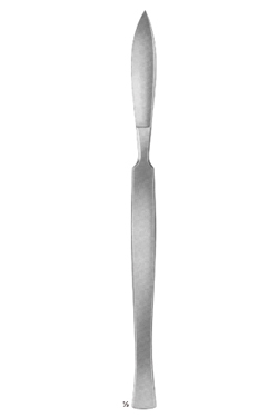 Dissecting Knives - Stainless Steel, 12.5 cm | Silver, Industrial and Commercial Use, Precision Cutting Tool