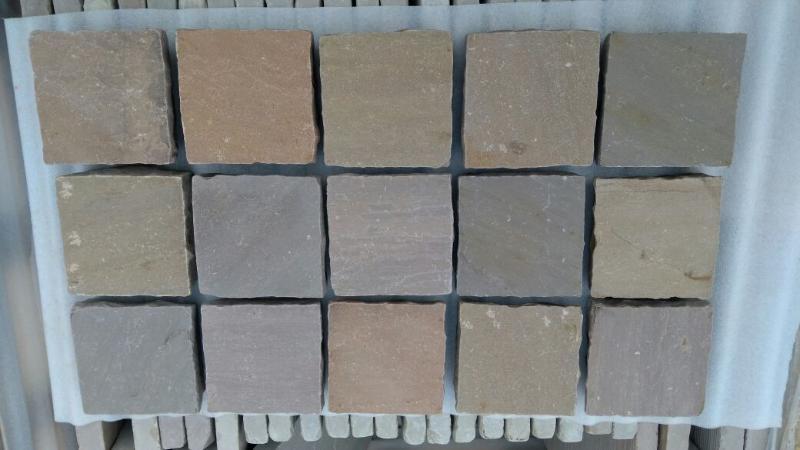Multi Colour Cobble Slabs