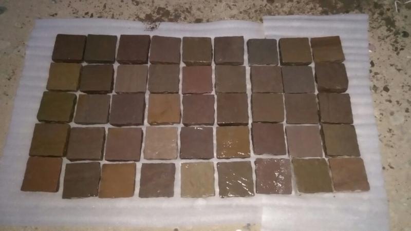 Multi Colour Cobble Slabs