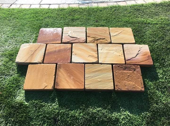 Kandla Grey Cobble Slabs