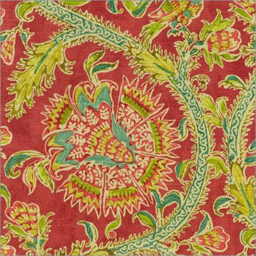 रेड एंड ग्रीन होली फेस्टिवल बेड शीट्स