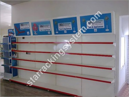 डिपार्टमेंटल स्टोर डिस्प्ले रैक क्षमता: 100