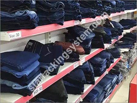 गारमेंट्स डिस्प्ले रैक क्षमता: 100 किलोग्राम/दिन