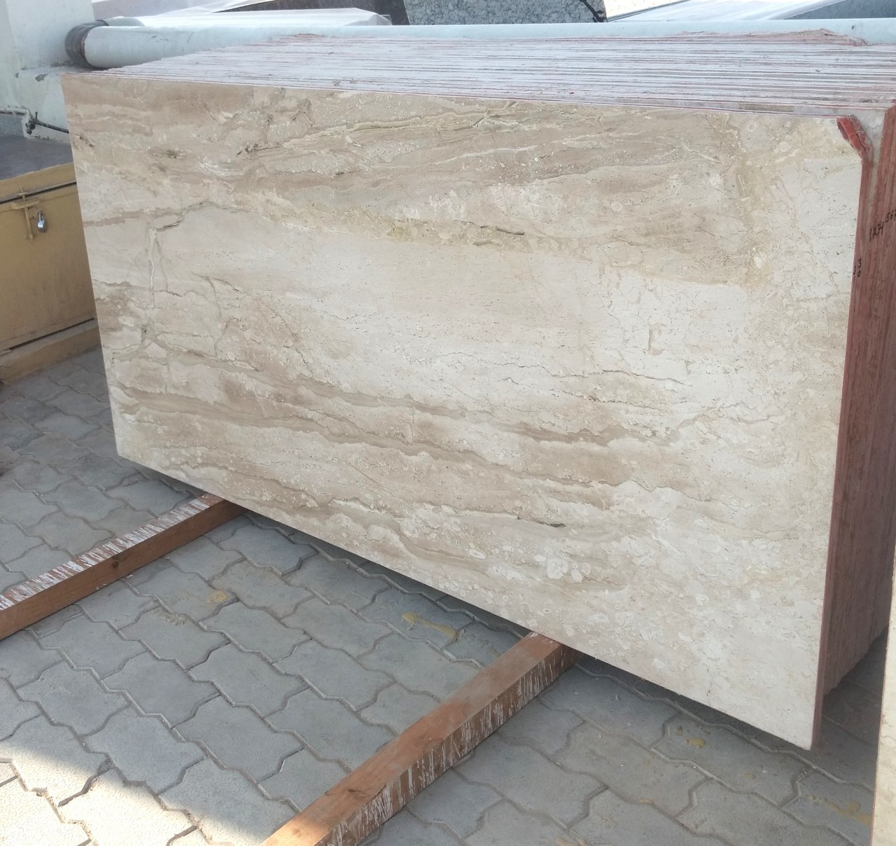 Beige Imported Dyna Marble Slabs