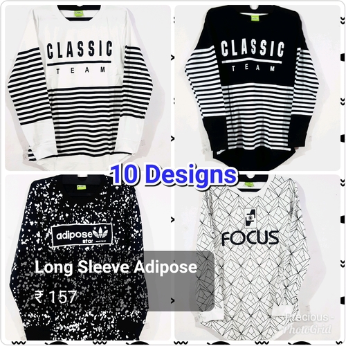 Long Sleeve T Shirts Age Group: Boys & Mens