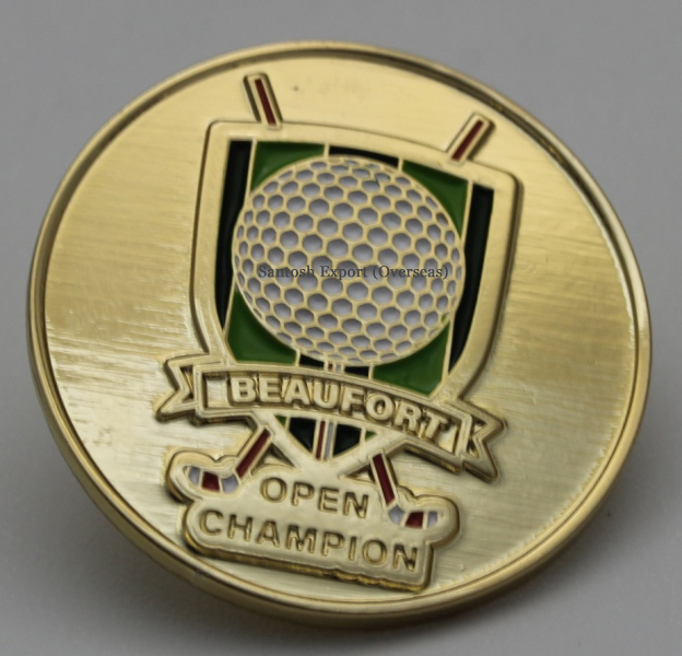 Metal Logo Badge - Custom Shape 20-50mm, 2d/3d Design In Iron/brass/zinc Alloy, High-quality Nickel Plating With Magnetic Attachment
