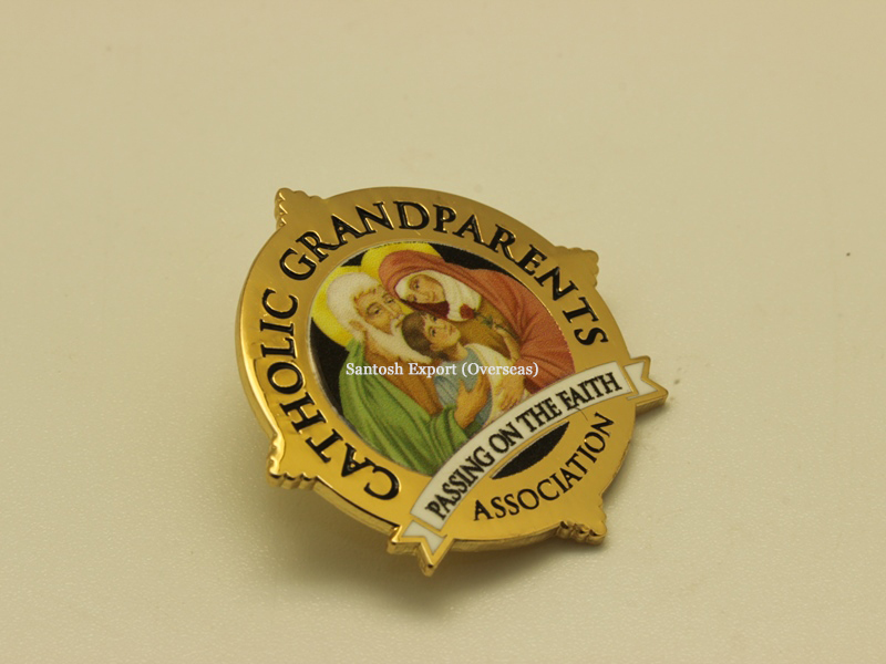 Metal Logo Badge - Custom Shape 20-50mm, 2d/3d Design In Iron/brass/zinc Alloy, High-quality Nickel Plating With Magnetic Attachment