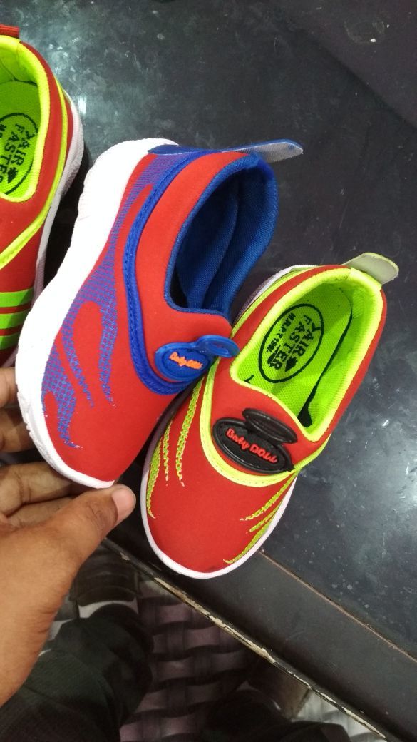Fancy Kids Sports Shoes - Fabric, Various Sizes Available | Breathable, Washable, Unisex Design, Customized Logo, Round Toe Style, Multi-season Use