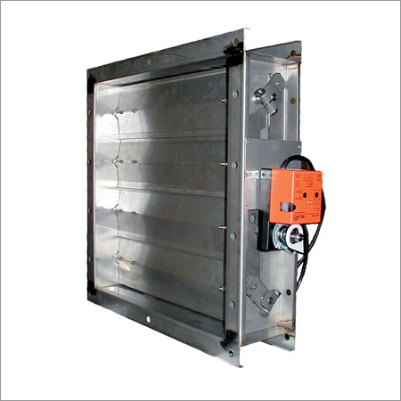 एक्ट्यूएटर के साथ फायर डैम्पर