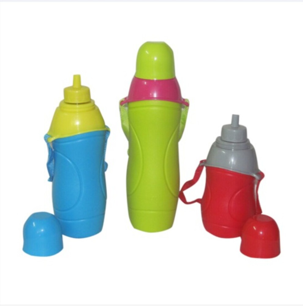 School Water Bottle - Plastic, 200-1500 Grams | Rigid Design, Available in Green, Blue, and Red Colors