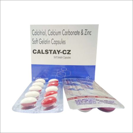Calcitriol Calcium Carbonate Zinc Soft Gel Capsules
