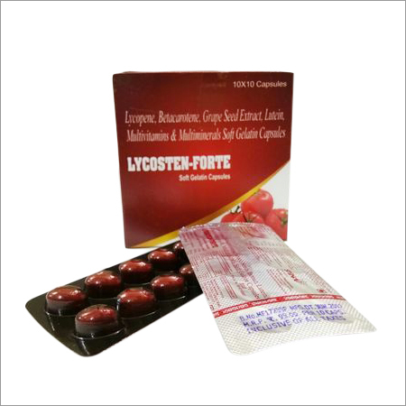 Lycopene Betacarotene Grapeseed Extract Lutein Multivitamin Capsules