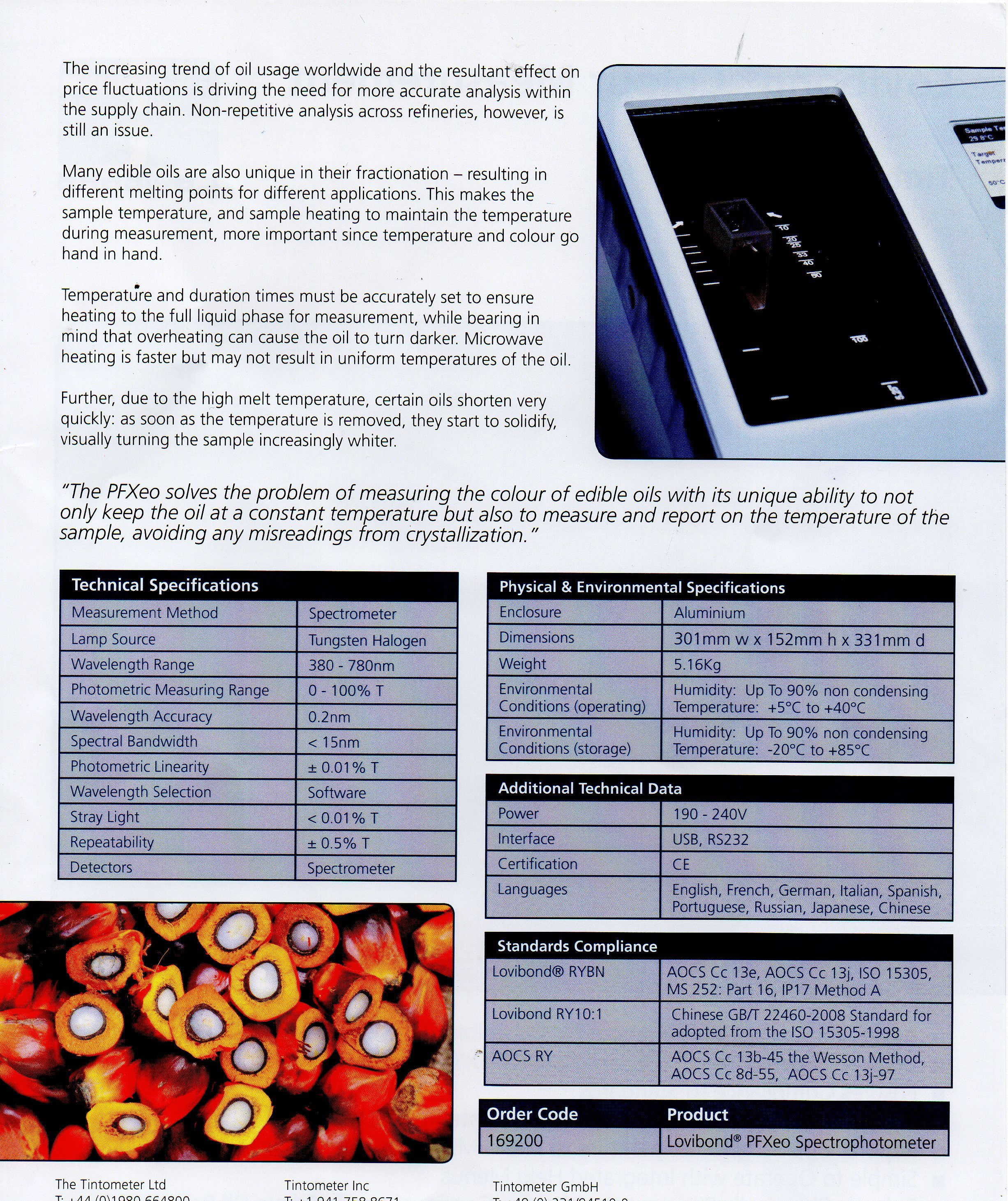 Pfxeo Spectrophotometer