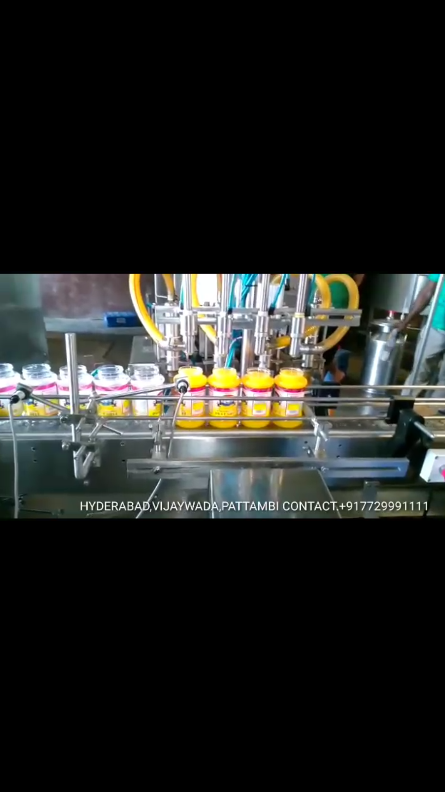 Automatic Sauce Bottle Filling Machine
