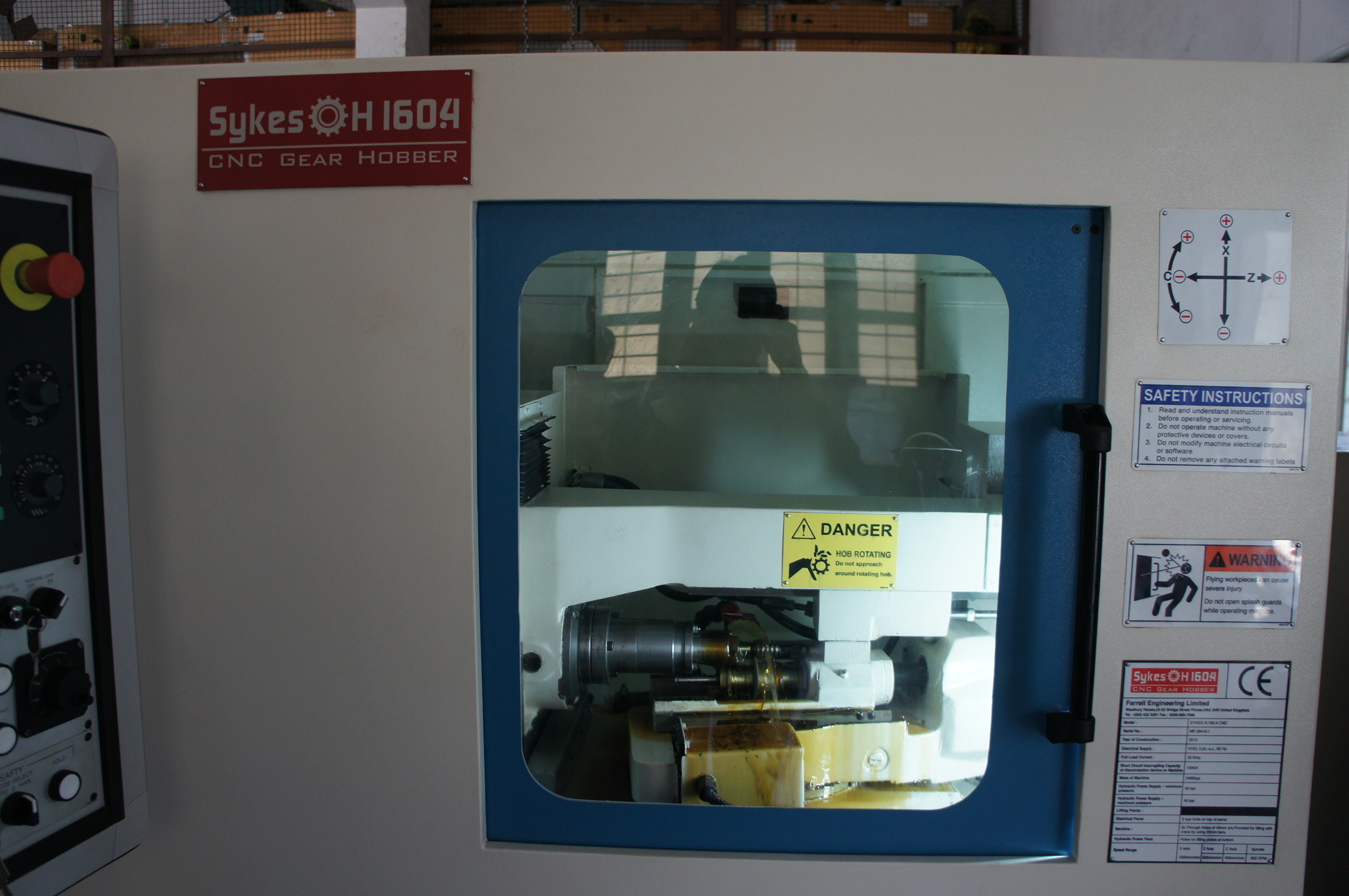 Cnc Gear Hobbing Machine