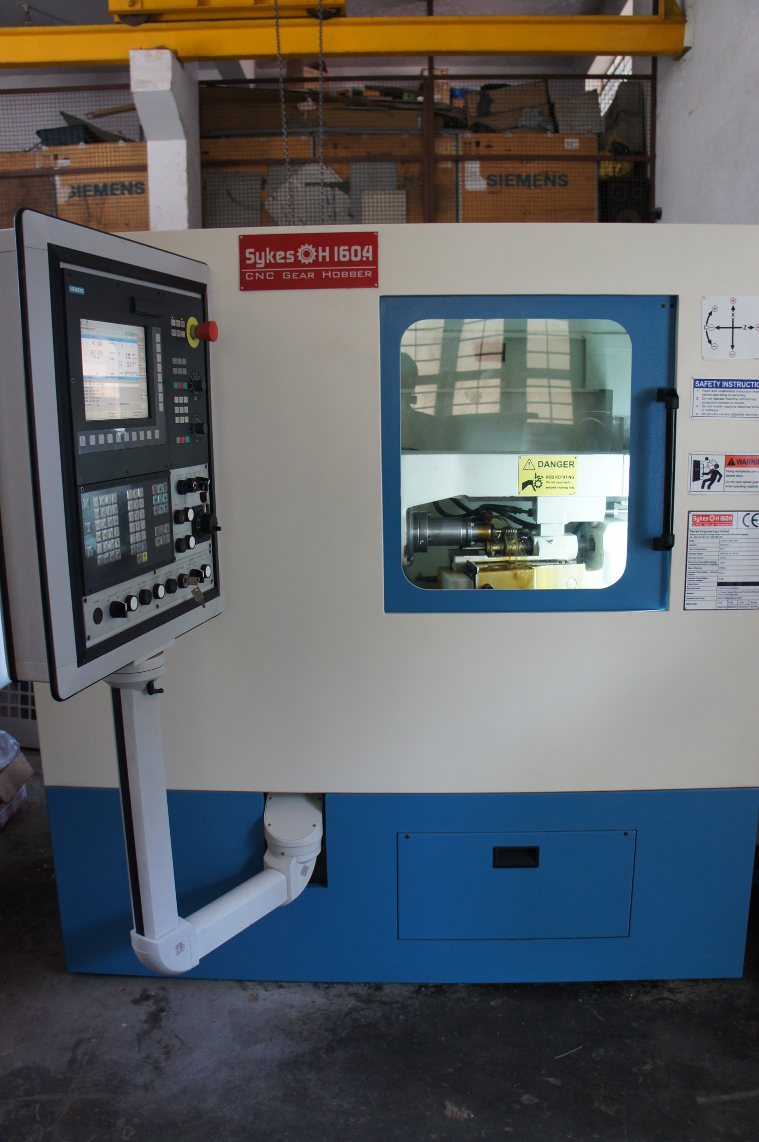 Cnc Gear Hobbing Machine