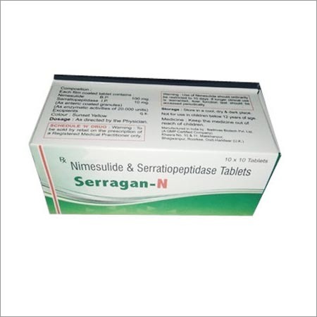 Serratiopeptidase Tablet