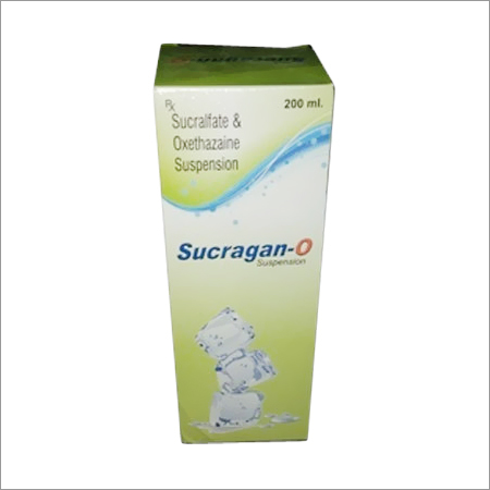 सुкраल्फेट और ऑक्सेटाकाइन सस्पेंशन