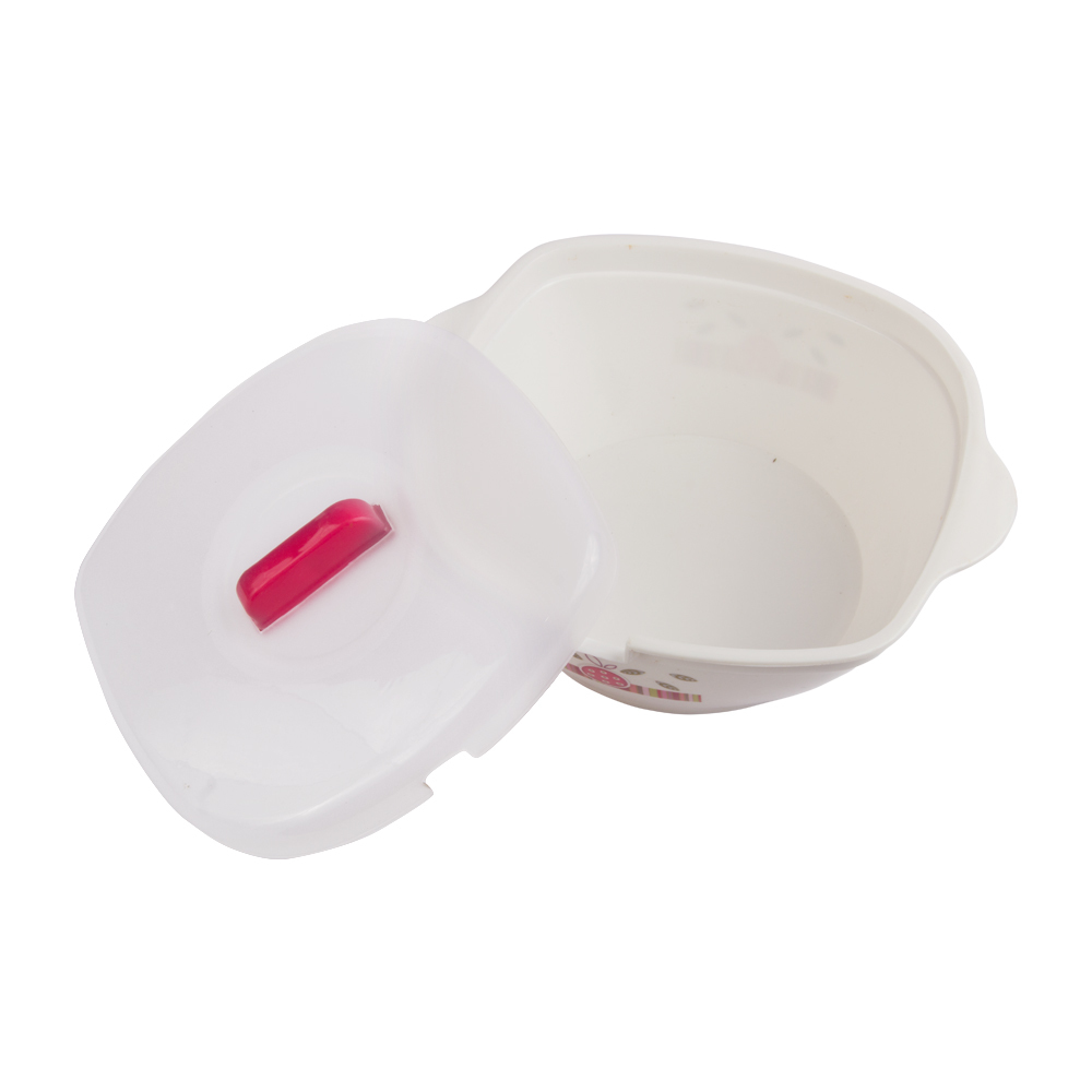 Plastic Serving Bowl Red