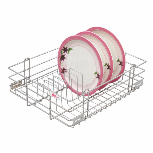 Silver Kitchen Plate Baskets