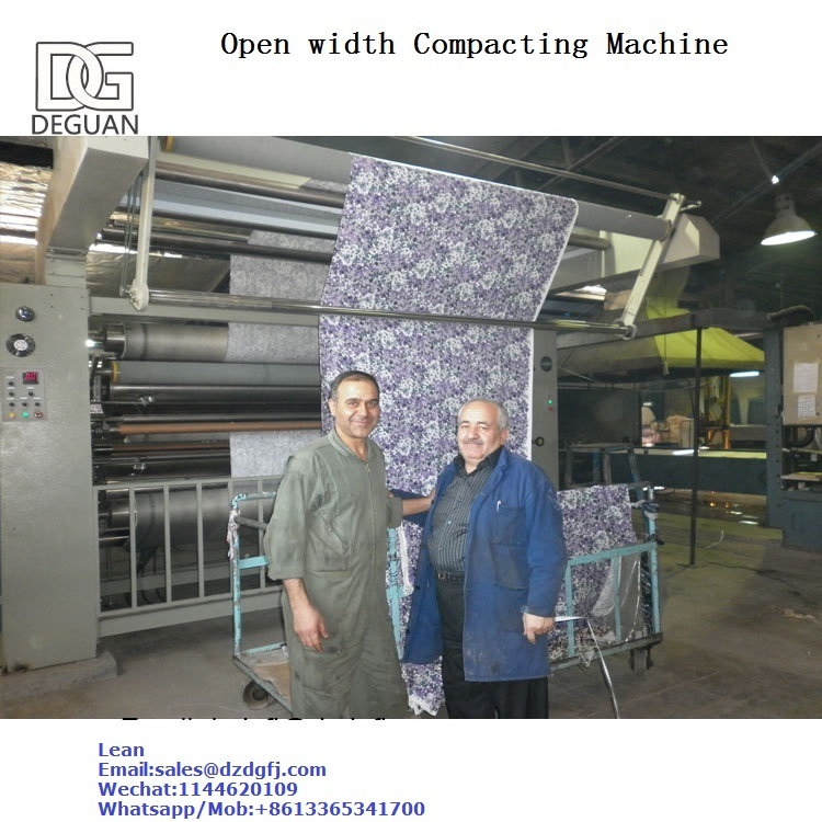Open Width Compacting Machine Applicable Material: Woven.knitting .Wool