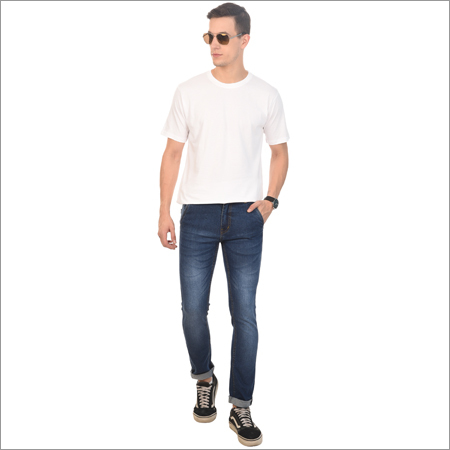 Mens Polo Neck White T-Shirt - Cotton, Various Sizes, Plain White Color | Soft Touch, Short Sleeves, Shrink Resistant, Easy to Wash